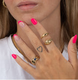 Small Croissant Ring