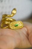Green Opal Ring