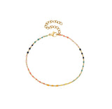 Rainbow Anklet