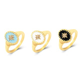 Sparkle Star Rings