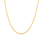 Thin Herringbone Necklace