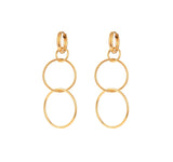 Dangle Circle Earrings