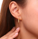 Thin Rectangle Earrings