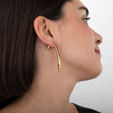 Golden Sword Earrings