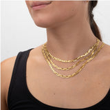 Triple Herringbone Necklace