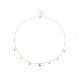 Color Charm Necklace