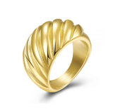 Bold Croissant Ring