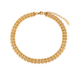 Golden Mesh Necklace