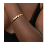 Golden Twist Cuff