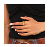 Melted Green Ring