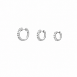 Moissanite Hoops