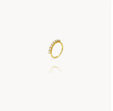 Half Eternity Moissanite Ring