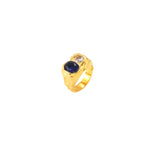 Melted Blue Ring