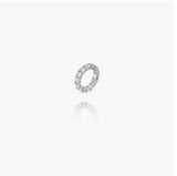 Full Eternity Moissanite Ring 5mm