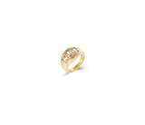 Golden Mirror Ring